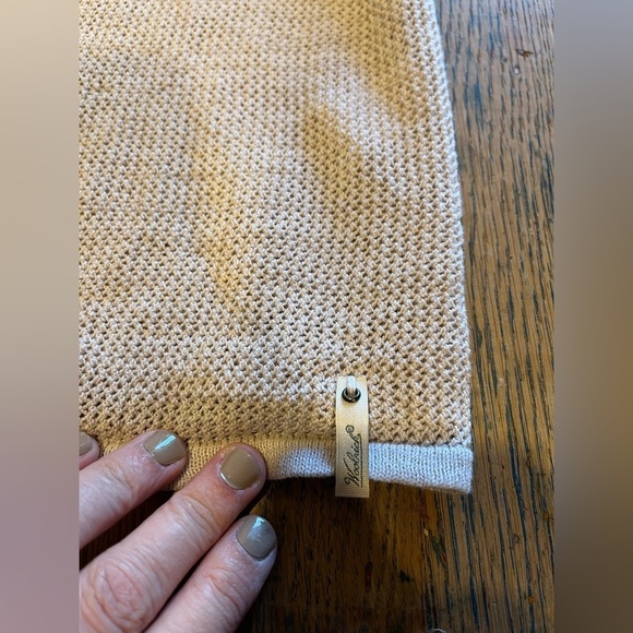 WOOLRICH beige Open front cardigan size S - Picture 6 of 9